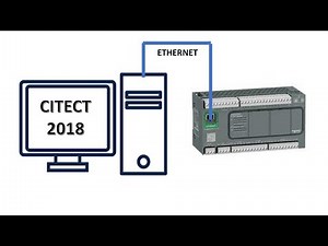 Citect 2018 communication with Schneider TM200 PLC
