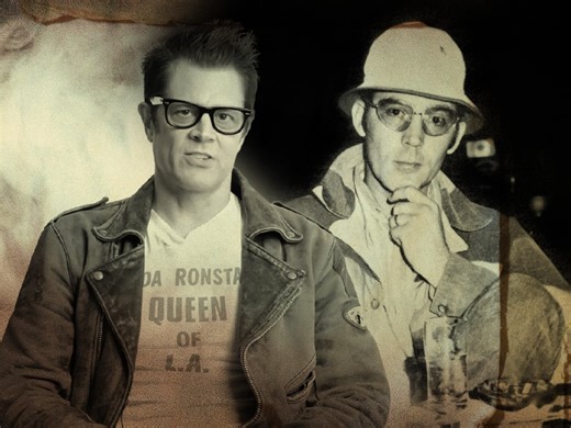 The "unsettling" moment Johnny Knoxville met Hunter S Thompson