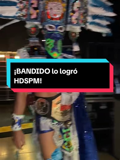 La lucha histórica de Bandido en el wrestling mexicano