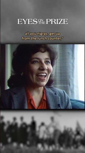 Young, Black Activism at the Lunch Counters #EyesOnThePrize #civilrights #shorts