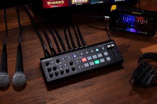 ローランド、プロのライブ配信にも使える小型スイッチャー「V-1HD+」