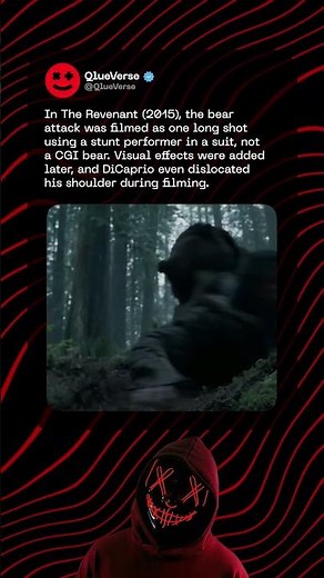 The Revenant Bear Attack REAL Stuntman in Suit, NO CGI Bear! 😱 DiCaprio Dislocated Shoulder 🤯
