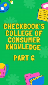 Get ready for part 6 of Checkbook’s Consumer Knowledge. Test yourself and see how much you know. | Consumers' Checkbook