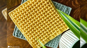 How to Crochet the Waffle Stitch