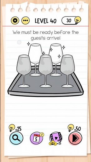 Brain Test Level 40 | We must be ready before the guest arrive! (Answer)