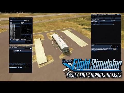Easily Edit Airports in Microsoft Flight Simulator