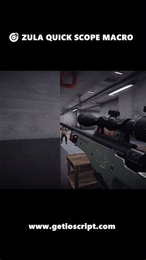IOScript Zula Quick Scope / Zoom Shot Makrosu! 🎯 #zula #gaming #macro