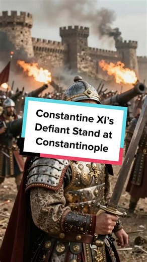 In 1453, one emperor faced the impossible. Could defying ancient defense traditions save an empire? #History #Byzantine #Siege #DecisiveMoments #Ottomans #Constantinople #EpicDecisions