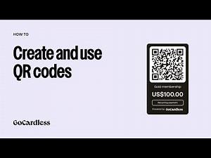 How to create and use QR codes with GoCardless (US)