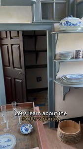 Learn about the butler's pantry. 🫖 | George Washington's Mount Vernon