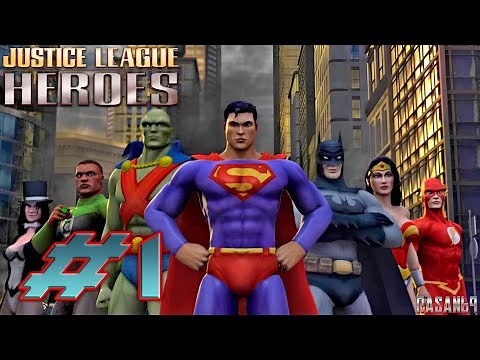 Justice League Heroes (PSP) walkthrough part 1