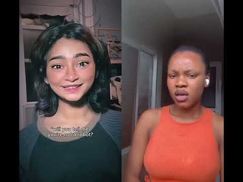 Reset : Original idea by me from a telemarketer call #acting #pov #robot #dystopia #blackmirror