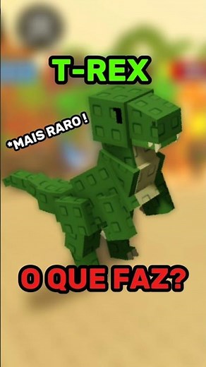 O QUE O T-REX FAZ NO GROW A GARDEN? (DINOSAUR EGG) #growagarden #roblox #shorts