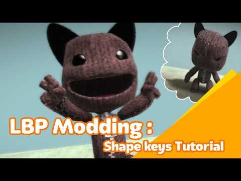 Creating Costumes with Shape Keys | LBP Modding Tutorial