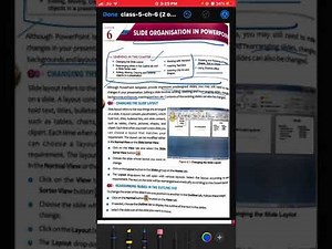 Computer-class-5-chapter-6-SLIDE ORGANISATION IN POWERPOINT-(PART-1)-cyberapps