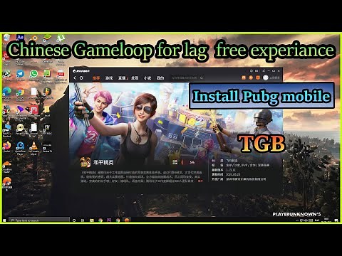 How to install PUBG mobile on Tencent gaming buddy| Chinese Gameloop | Best emulator for PUBG mobile