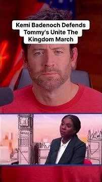 Kemi Badenoch Defends Tommy's Unite The Kingdom March!