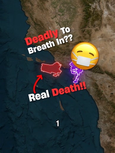 Worst Air Quality Cities in America 😷 Which city has the worst air quality in the USA? ️ Most people would probably guess Los Angeles, but the answer might surprise you. In this video, we rank the 5 US cities with the worst air quality, from Fresno and Bakersfield to Los Angeles, Phoenix, and Riverside. These cities face different air pollution challenges, including traffic, industrial pollution, agriculture, geography, and poor air conditions. 🌎 Which city did you expect to be #1? Comment you
