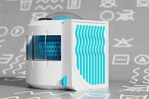 Lylo Portable Washing Machine reuses filtered water from the shower - Yanko Design