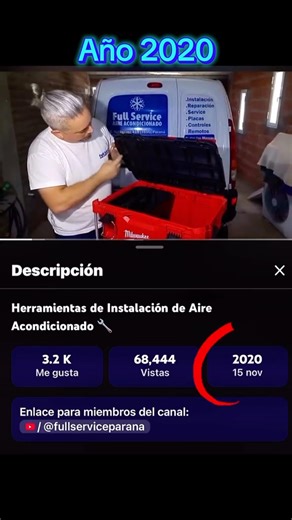 A la vanguardia, como siempre. Te dejamos el video completo en este link: https://youtu.be/61gPj7wJ0pg?si=yvD6w6xjT3mpeox3 | Full Service Aire Acondicionado