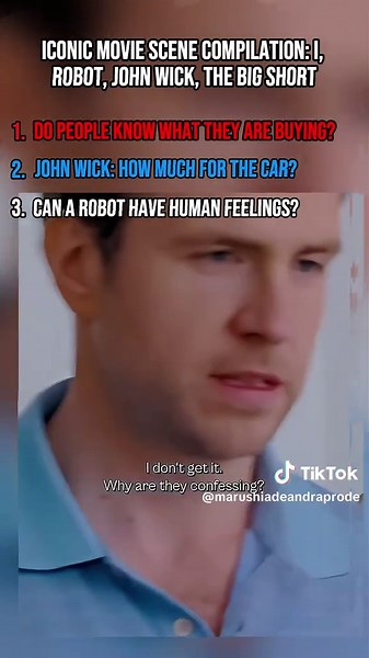 Iconic Movie Scene Compilation: I, Robot, John Wick, The Big Short 🎬 #movies #scenes #hollywood #iconic #viral #fyp