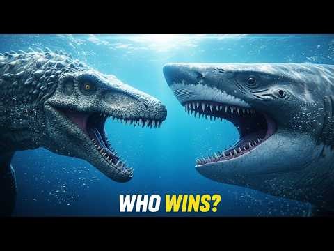 Mosasaurus vs Megalodon – The Ocean Battle That Never Happened