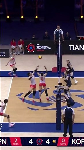 Female Volleyball Stars Showing World Class Skills! #volleyball #volleyballworld