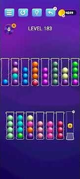 Ball Sort Level 183 Ball Sort Puzzle Color Sort Tatem Games Inc. All levels, #ballsortpuzzle