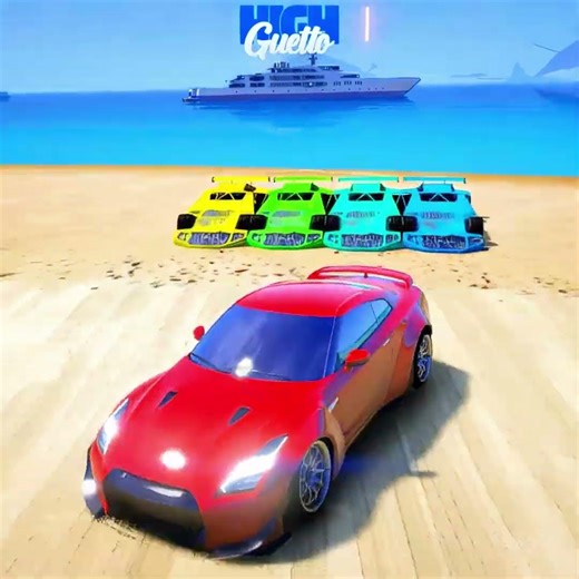 DID THE Nissan GT-R R35 HIT THE SHIP? 🚢☠️ #toyota #mclaren #bugatti #koenigsegg #automobile #car