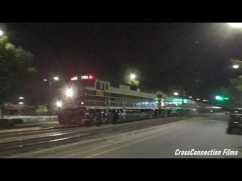 CSX Howard Street Tunnel Ceremonial Train CSXT P001 Heads NB W/1 F40PH-3 3 F40PH-2 2 F40PH-3 Fay NC