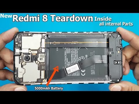 Redmi 8 Full Disassembly / Redmi 8 Teardown || How to Open Redmi 8 Back Panel & all internal Parts