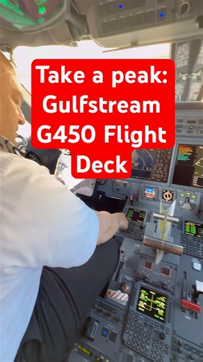 Cockpit Tour Gulfstream G450 - Come On In!!
