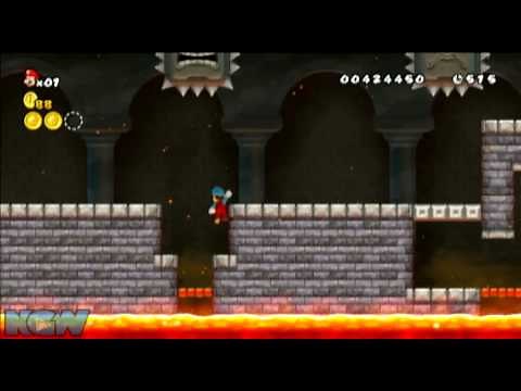 New Super Mario Bros Wii - Star Coin Location Guide - World 1-Castle | WikiGameGuides