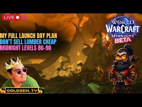 Midnight Beta Level 86-90 Full Stream - Why You Should BUY Décor NOW + My Launch Gold Plan