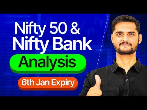 Nifty at record High || Optimistic start for 2026 || 6th Jan Expiry Outlook