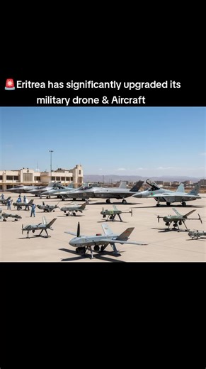 🚨 Breaking 🚨#Eritrea 🇪🇷has significantly upgraded its military #drones and #AirCraft @Asmara air port @Classygual✨OG @Gal gaji🦋😘🦋 @gajawit🇪🇷👈❤️ @Natey 4 ever🇪🇷💞 🇪🇷 @Robeley❤️ @𝐒🥀🇪🇷 @Shgerger ❤️👸🏼🦋🇬🇧🥷 @Febunana❤️🇪🇷