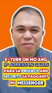310 reactions · 43 shares | E Turn-on mo ang IP Address In Calls para sa Privacy and Security sa paggamit ng Messenger #facebookreelsviral #follower #highlights #tutorial #Messenger #IPaddress | William Laquinta Nabasa Jr. | Facebook