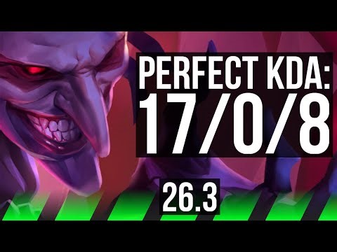 SHACO vs VOLIBEAR (JGL) | Perfect KDA: 17/0/8 | EUW Challenger | 26.3