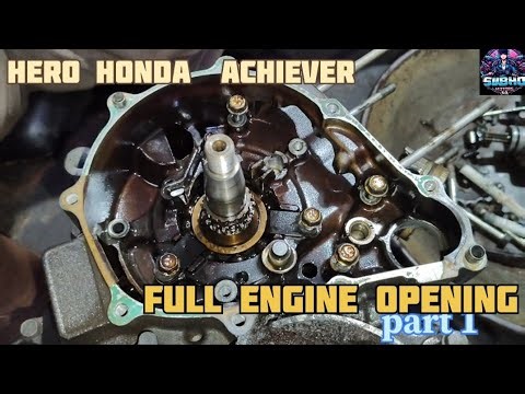 Hero achiever full engine opening part 1||#hero #automobile