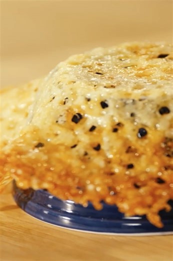 Crispy cheese baskets with Montasio or Parmigiano