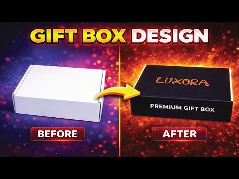 Premium Gift Box Design Professional Packaging Design