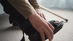 Young Man Leg Injury Using Splint Stock Footage Video (100% Royalty-free) 1110675283 | Shutterstock