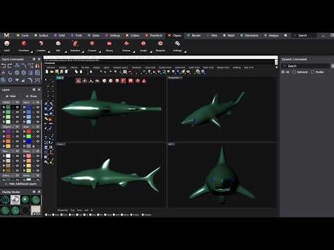 MatrixGold clayoo–Jewelry CAD Design Tips, 3D Modeling & Professional Workflow shark modeling