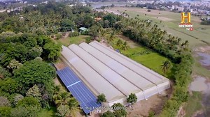 India's largest aquaponics farm is located just outside Bangalore. Madhavi Organic Farms is is also run on solar and is featured in our Online Aquaponics Design Course. Check it out. | Aquaponics Design Course