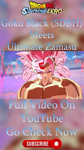 Goku Black Meets Zamasu.#dragonball #dragonballz #dragonballsuper #sparkingzero #games #goku #dbs.