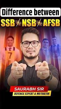 SSB vs NSB vs AFSB — What’s the Difference? | MKC Defence Shorts #SSB #NSB #AFSB