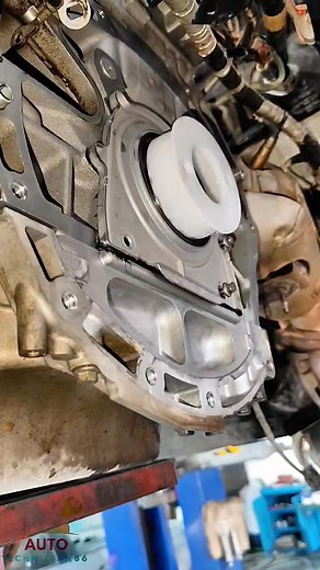 auto technician 86 🇺🇲 Ford Taurus engine oil seal replacementreplacement 🛠️ | Autotechnician Autotechnician