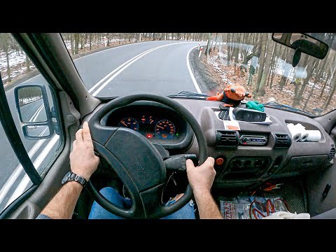 2000 Renault Master II (2.5 D 80 HP) | POV Test Drive #660 Joe Black