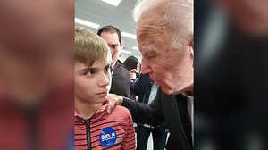 He bonded with Biden over stutter. Then got call to speak at inauguration