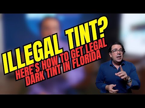 Illegal Tint? Here's How to Get Legal Dark Tint in Florida